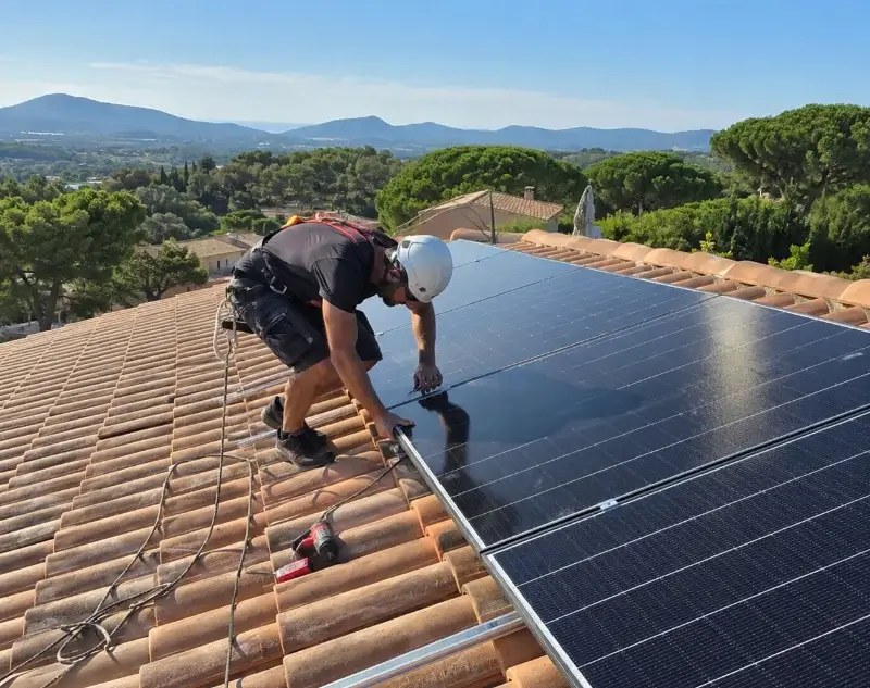Installateur panneaux solaires Saint-Léon — pose photovoltaïque sur toiture